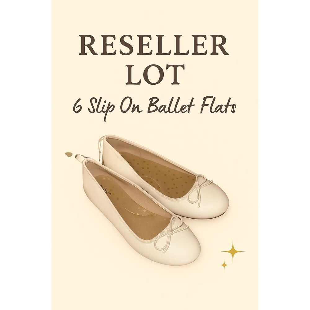 Reseller Lot Cat & Jack Girls’ Diana Dress Ballet Flats | Multiple Sizes NWT